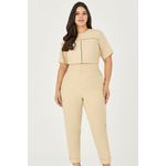 Blusa com Detalhe Entremeio - Garden | MySize 