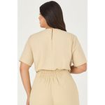 Blusa com Detalhe Entremeio - Garden | MySize 
