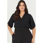 Blusa com Detalhe Gola - Garden | MySize