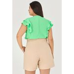 Blusa com Babados - Garden | MySize