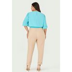 Calça Alfaiataria Fivela Orgânica - Garden | MySize