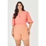 Cropped com Detalhe Vazado - Garden | MySize