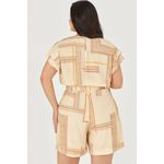 Short Clochard com Estampado - Garden | MySize