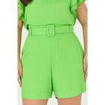 Short Clochard com Cinto - Garden | MySize