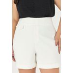Short Alfaiataria com Pesponto Cós - Garden | MySize 