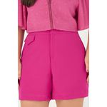 Short Alfaiataria com Pesponto Cós - Garden | MySize