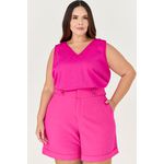 Blusa Regata com Detalhe Botão - MySize Ícones