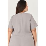 Blusa Semi Blusa com Detalhe Metal - MySize Ícones 
