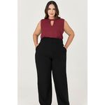Blusa Regata com Detalhe Botão - MySize Ícones 