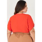 Blusa com Manga e Detalhe Vazado - MySize Ícones 