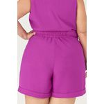 Short Alfaiataria com Detalhe Botões - MySize Ícones 