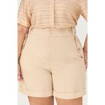 Short Alfaiataria com Detalhe Botão - MySize Ícones 