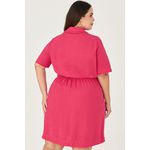 Vestido Curto com Cinto Coberto - MySize Ícones 