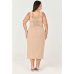 Conjunto Saia Midi com Babado MySize e Detalhe Fivela Coberta - Ícones