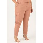 Calça Alfaiataria com Detalhe Bolso Lateral - MySize In Love 