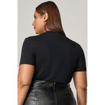 T-Shirt Malha com Bolso de Couro - MySize Mirror