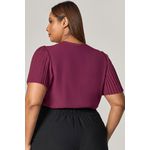 Blusa com Manga Plissada - MySize Mirror