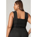 Cropped com Decote em V - MySize Mirror 