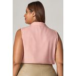 Blusa com Detalhe Babado - MySize Mirror