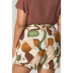 Short Estampado com Fivela - MySize Mirror