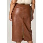 Saia Midi de Couro - MySize Mirror 