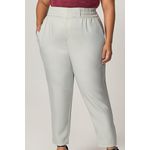 Calça Alfaiataria com Detalhe Botão Pino - MySize Mirror