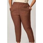 Calça Alfaiataria com Detalhe Botão Pino - MySize Mirror 