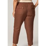 Calça Alfaiataria com Detalhe Botão Pino - MySize Mirror 