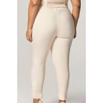Calça Carrot Detalhe Botão com Cinto Coberto - MySize Mirror