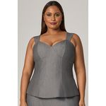 Conjunto Saia e Blusa com Fenda - MySize Mirror