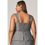 Conjunto Saia e Blusa com Fenda - MySize Mirror