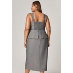 Conjunto Saia e Blusa com Fenda - MySize Mirror