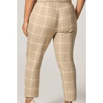 Conjunto Calça e Blusa Xadrez com Botão Pino - MySize Mirror 