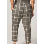 Conjunto Calça e Blusa Xadrez com Botão Pino - MySize Mirror