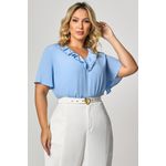 Blusa com Babados MySize - Náutica Summer 2025