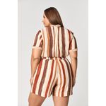 Shorts Saia Estampado MySize - Reflect Inverno 25