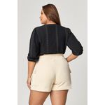 Short Alfaiataria com Botões MySize - Reflect Inverno 25