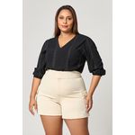 Short Alfaiataria com Botões MySize - Reflect Inverno 25