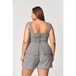 Short de Xadrez em Alfaiataria MySize - Reflect Inverno 25