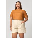  Short Alfaiataria Detalhe Botões Aboloado MySize - Reflect Inverno 25