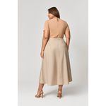 Vestido Midi com Bolsos MySize - Reflect Inverno 25
