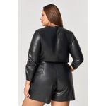 Short Couro Ecológico MySize - Reflect Inverno 25