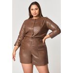 Short Couro Ecológico MySize - Reflect Inverno 25