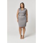 Vestido Curto com Cinto MySize - Reflect Inverno 25