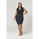 Vestido Curto com Cinto MySize - Reflect Inverno 25