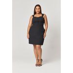  Vestido Curto Botões MySize - Reflect Inverno 25