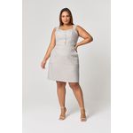  Vestido Curto Botões MySize - Reflect Inverno 25