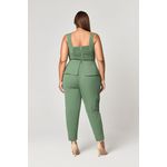 Calça Alfaiataria com Detalhe Botões MySize - Reflect Inverno 25