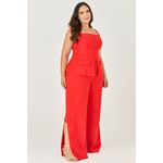 Blusa com Detalhe Peplum Alongado - MySize - Sentir