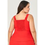 Blusa com Detalhe Peplum Alongado - MySize - Sentir